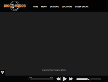 Tablet Screenshot of diggstacos.com